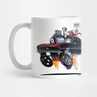 RAT POWER Black n Red 1967 Camaro Mug